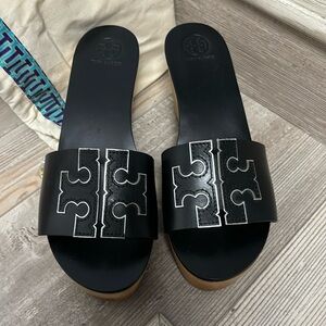 Tory Burch Ines 80MM Wedge Slide New
